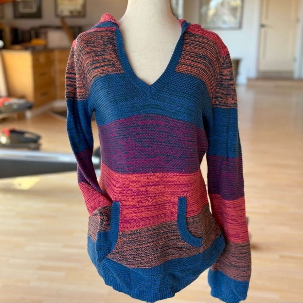 Y2K Roxy MultiColored Sweater Hoodie